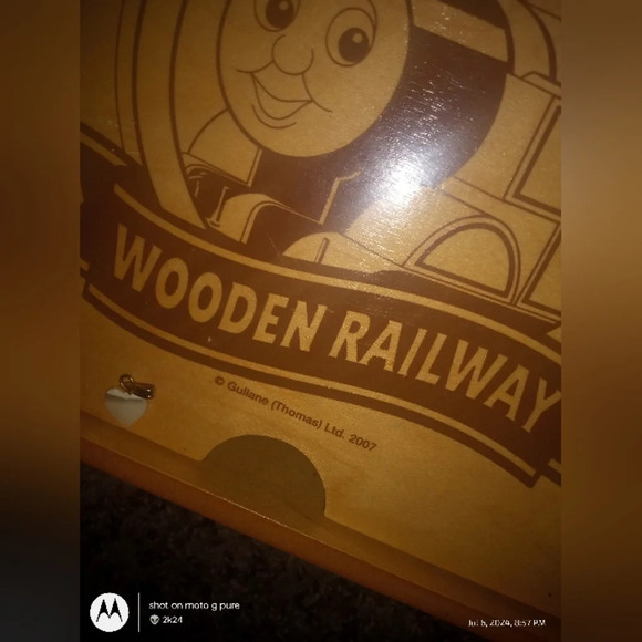 Thomas & Friends Wood Storage Case Gullane Limited Edition 2007 Collectable - Picture 8 of 8